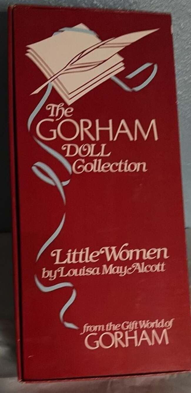 Vintage 1983 Gorham Little Women Amy Musical Porcelain Doll Item No. 8673A